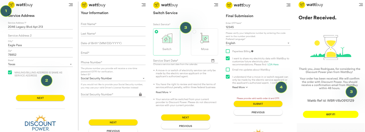 Mobile example